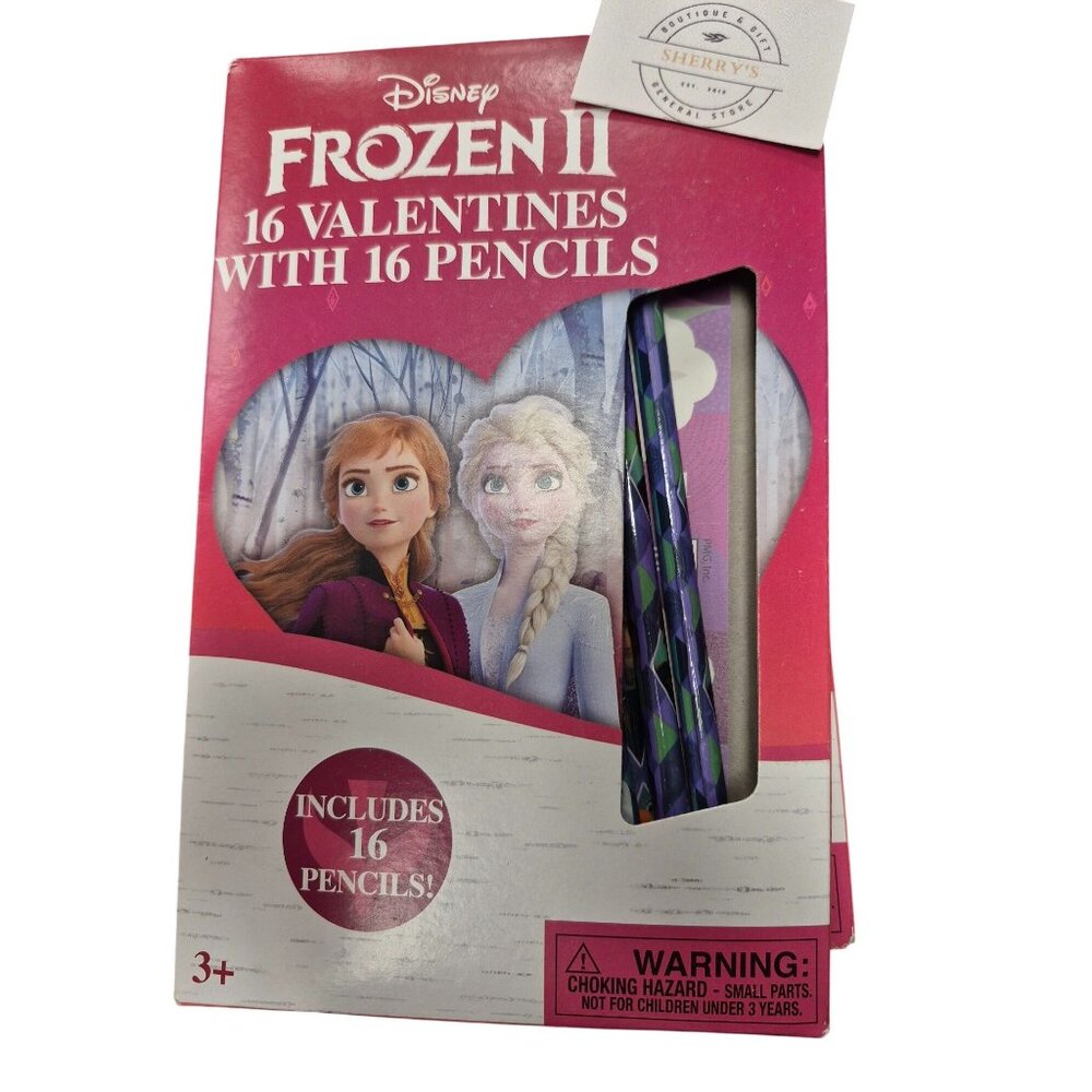 Disney Frozen II Pencil & Card Set